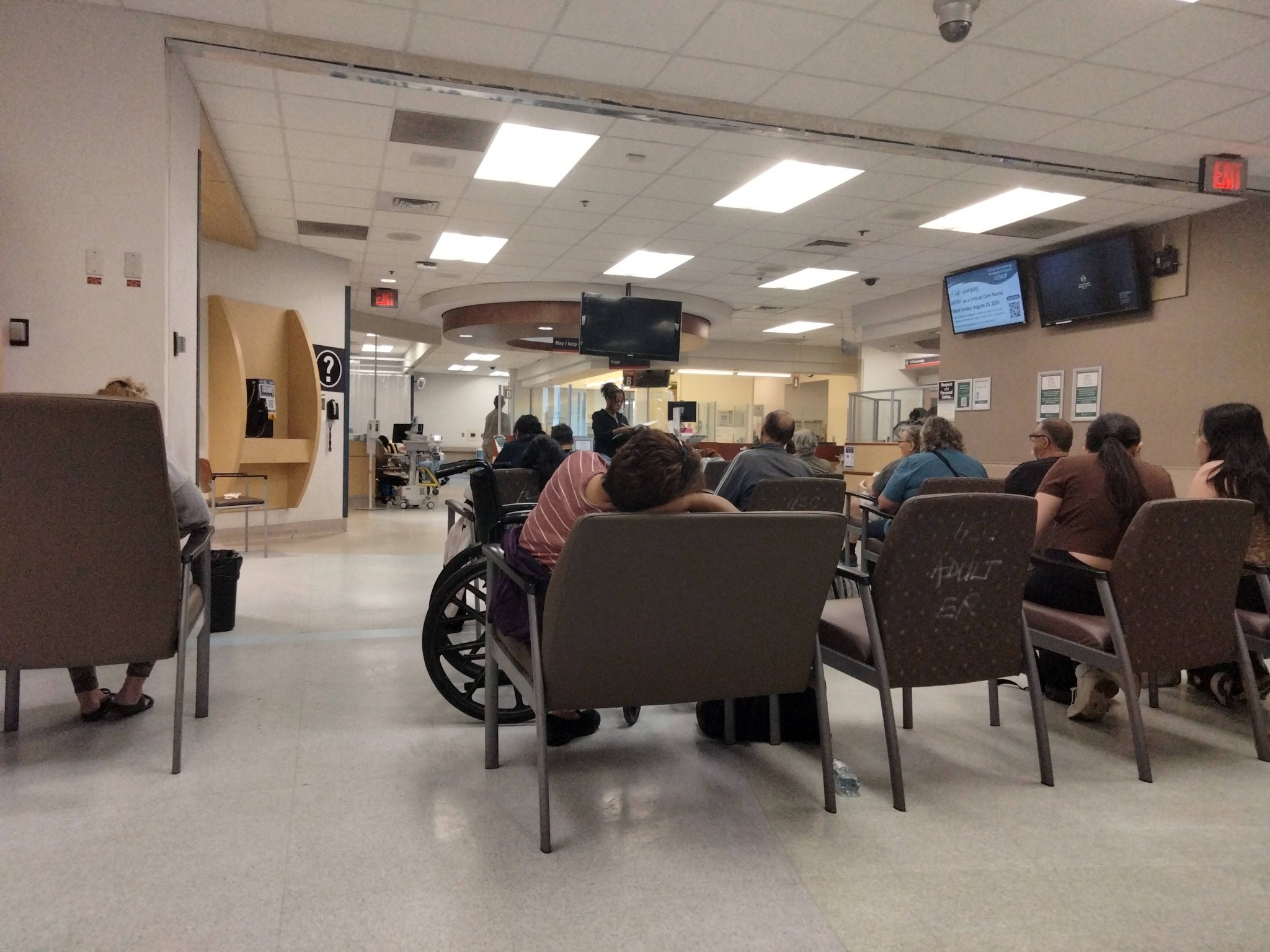The Emergency Room, waiting room.