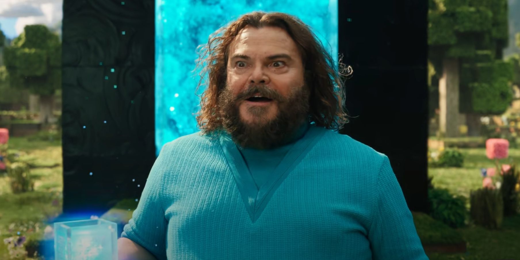 Jack Black from the Minecraft movie.