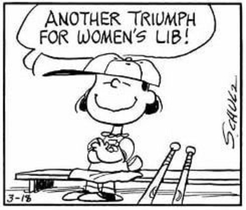 Lucy. Another triumph for women's lib!
